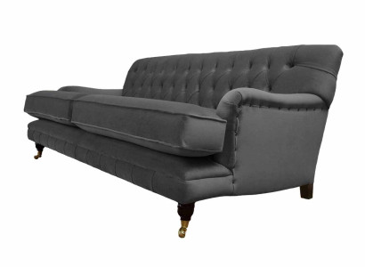 Designer Sofa 3 Seater Modern Couch Upholstery Gray Sofas Design Sofa